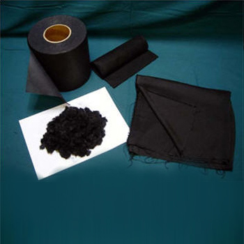 Activado fibra de carbono y carbón activado Fiiber tela no tejida